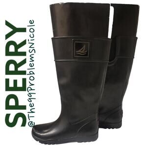 Sperry Waterproof Tall Rainboots